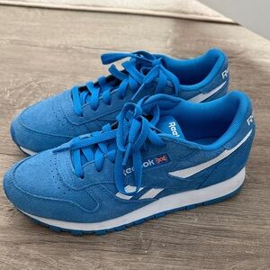 Blue Reebok Classic Sneakers